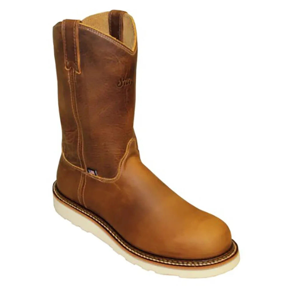 Silverado Acosta - Polyurethane Unit Wedge Sole Leather Cowboy Work Boots