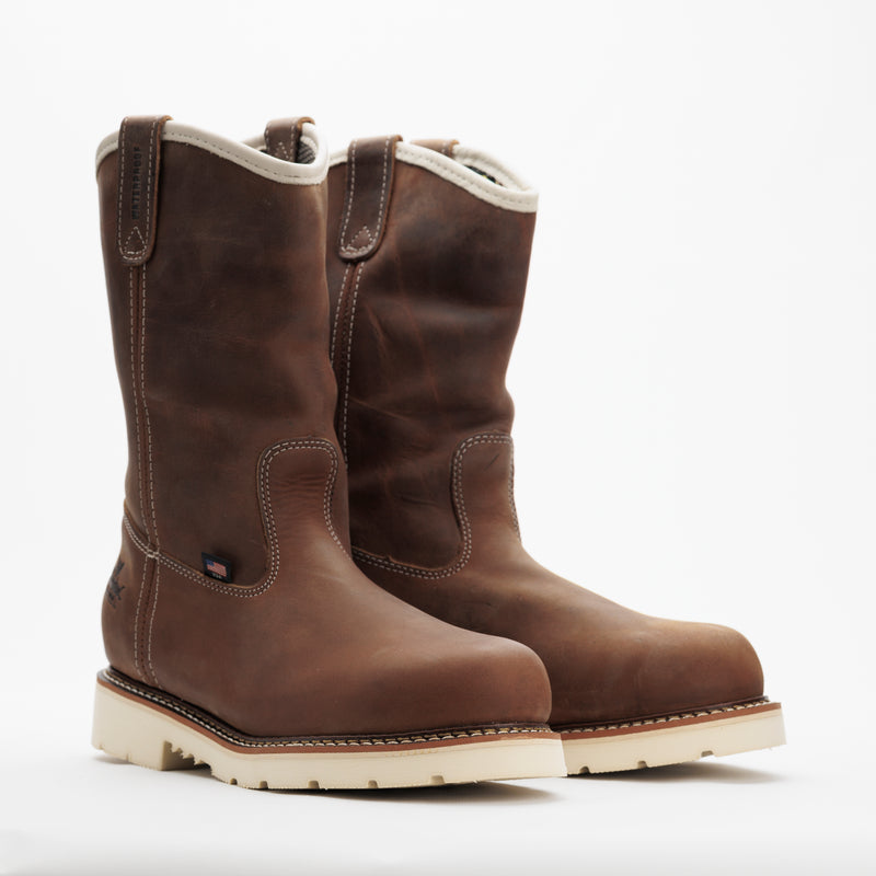 Thorogood 804-3320 AMERICAN HERITAGE – Waterproof – 11″ Crazy Horse SAFETY TOE – PULL-ON WELLINGTON