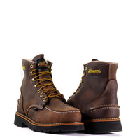 Thorogood 804-3696 1957 Series – Waterproof Safety Toe – 6″ Crazy Horse Moc Toe – MAXWear90™