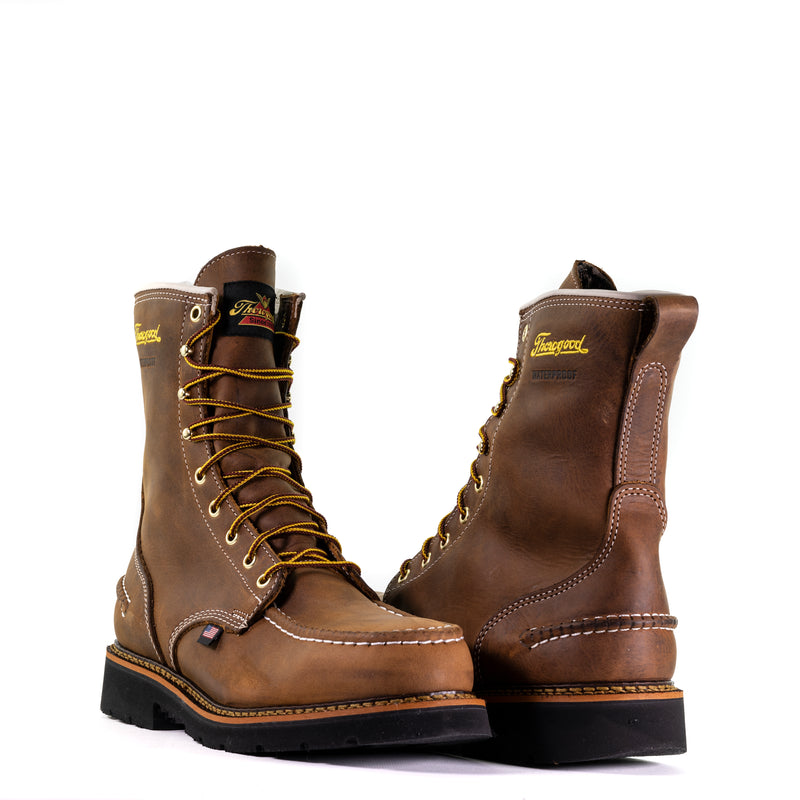 Thorogood 804-3898 1957 Series – Waterproof Safety Toe – 8″ Crazy Horse Moc Toe – MAXWear90™