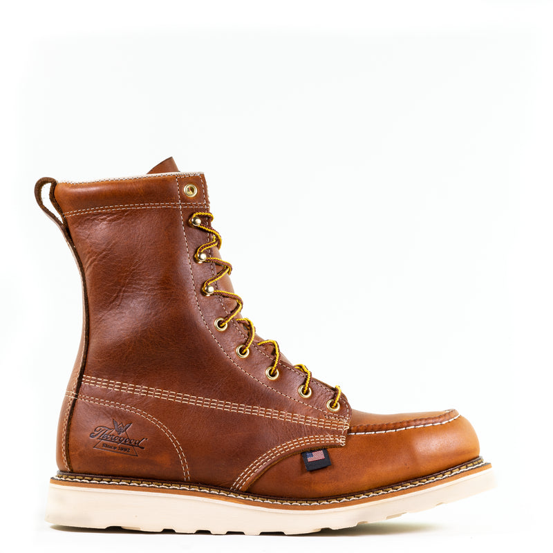Thorogood 804-4208 American Heritage – 8″ Tobacco Safety Toe – Moc Toc MAXWear Wedge™