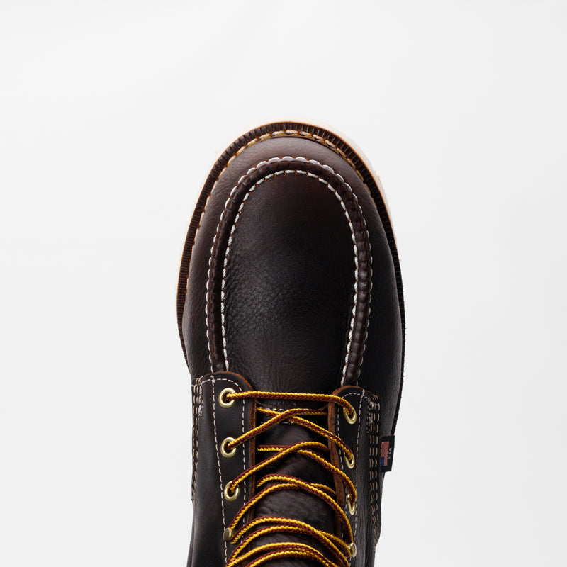 Thorogood 804-4940 1957 Series – Waterproof – 6” Briar Pitstop Safety Toe – Moc Toe