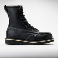 Thorogood 804-6208 MIDNIGHT SERIES 8″ Black Moc Safety Toe