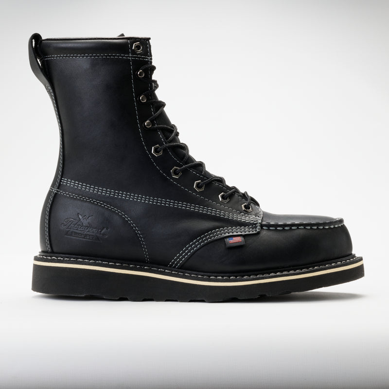 Thorogood 804-6208 MIDNIGHT SERIES 8″ Black Moc Safety Toe