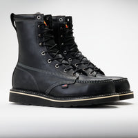 Thorogood 804-6208 MIDNIGHT SERIES 8″ Black Moc Safety Toe