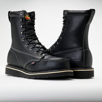 Thorogood 804-6208 MIDNIGHT SERIES 8″ Black Moc Safety Toe