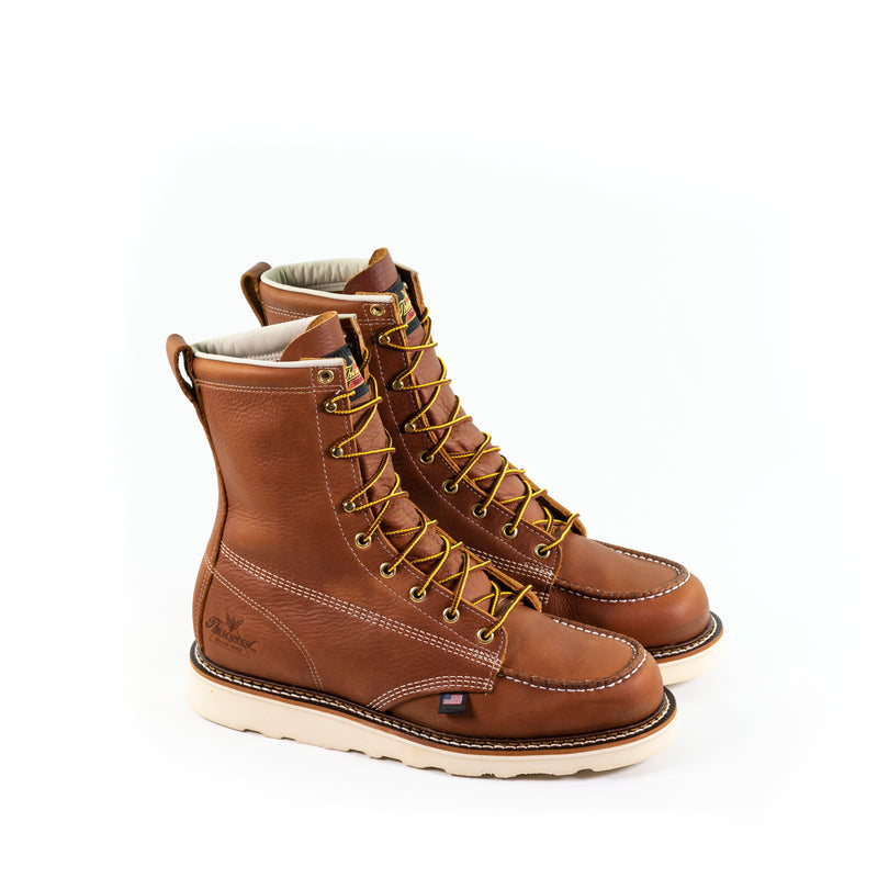Thorogood 814-4201 American Heritage – 8″ Tobacco Moc Toe – MAXWear Wedge™