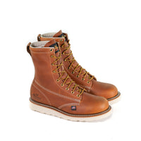 Thorogood 814-4363 American Heritage – 8″ Tobacco Plain Toe MAXWear Wedge™