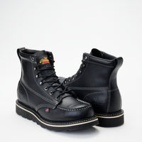 Thorogood 814-6206 MIDNIGHT SERIES 6″ Black Moc Toe