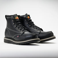 Thorogood 814-6206 MIDNIGHT SERIES 6″ Black Moc Toe