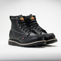 Thorogood 814-6206 MIDNIGHT SERIES 6″ Black Moc Toe