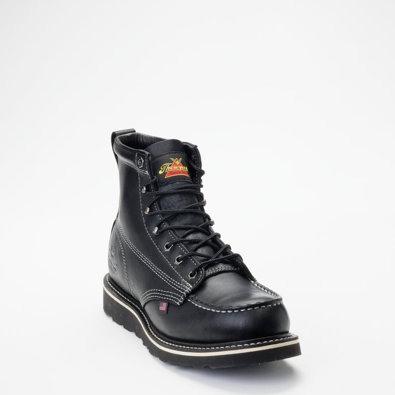 Thorogood 814-6206 MIDNIGHT SERIES 6″ Black Moc Toe