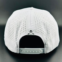 “Cowboy Hat” Performance Patch Rope Hat - White