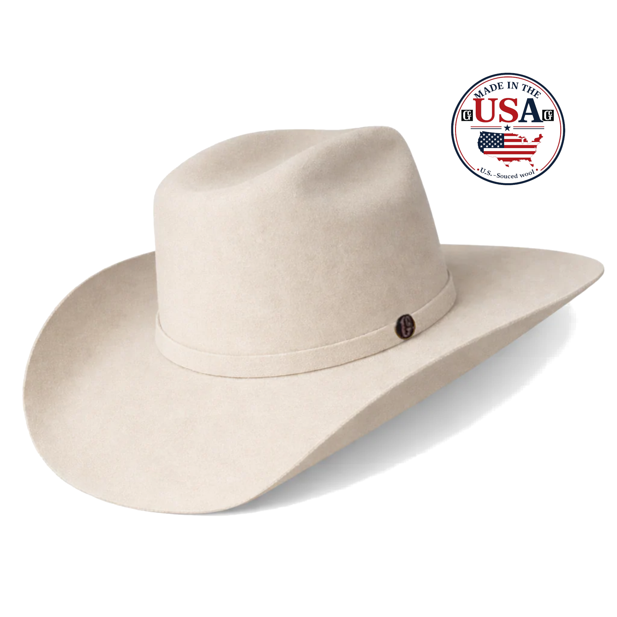 CODY SILVER BELLY 5X WOOL USA