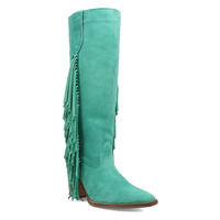 Dingo Twister - Women's Suede Leather Cowgirl Boots