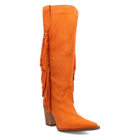 Dingo Twister - Women's Suede Leather Cowgirl Boots
