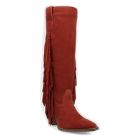 Dingo Twister - Women's Suede Leather Cowgirl Boots