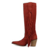 Dingo Twister - Women's Suede Leather Cowgirl Boots