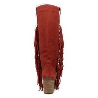 Dingo Twister - Women's Suede Leather Cowgirl Boots