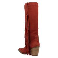 Dingo Twister - Women's Suede Leather Cowgirl Boots