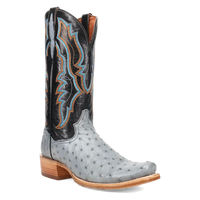 Dan Post Brady - Men's Full Quill Ostrich Leather Cowboy Boots