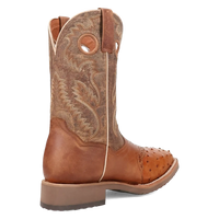 Dan Post Martel - Men's Ostrich Skin Leather Cowboy Boots