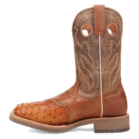 Dan Post Martel - Men's Ostrich Skin Leather Cowboy Boots