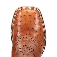 Dan Post Martel - Men's Ostrich Skin Leather Cowboy Boots
