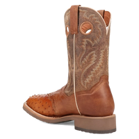 Dan Post Martel - Men's Ostrich Skin Leather Cowboy Boots