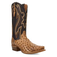 Dan Post Grit - Men's Ostrich Leather Cowboy Boots