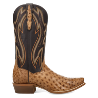 Dan Post Grit - Men's Ostrich Leather Cowboy Boots