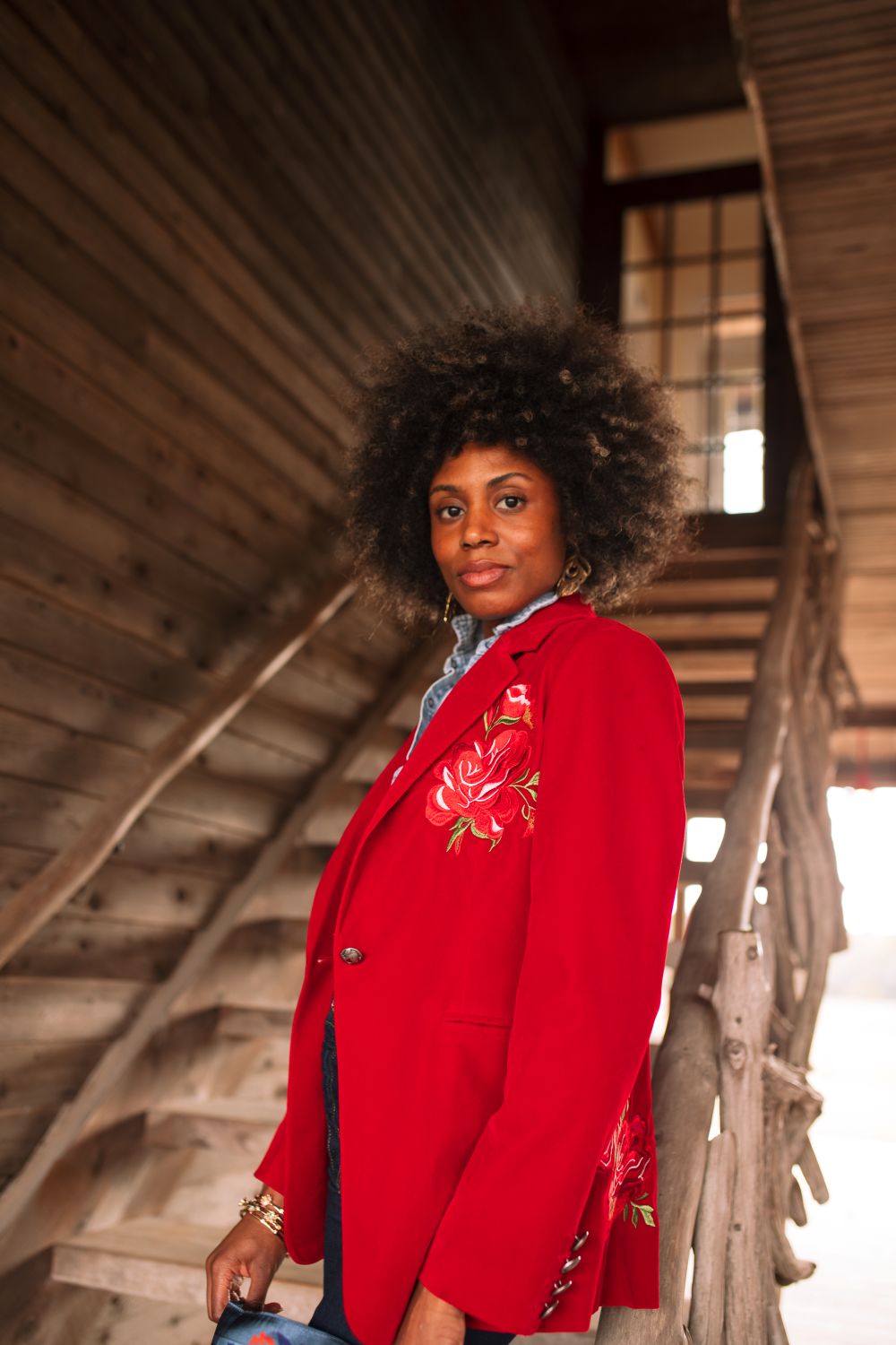 Red Velvet Jacket