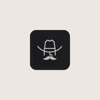 Cowboy Hat Patch Sticker