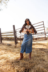Garden Gate Cowgirl Skirt