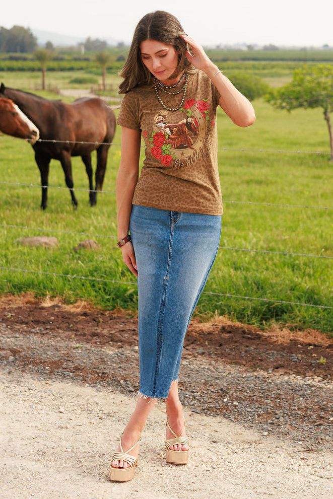 Garden Gate Cowgirl Skirt