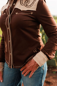 Lucky Buck Button Up