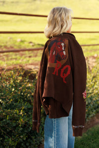 Nana's Rose Garden Sweater