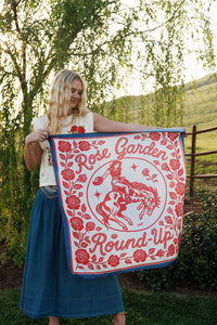 Rose Garden Round Up Wild Rag