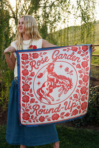 Rose Garden Round Up Wild Rag