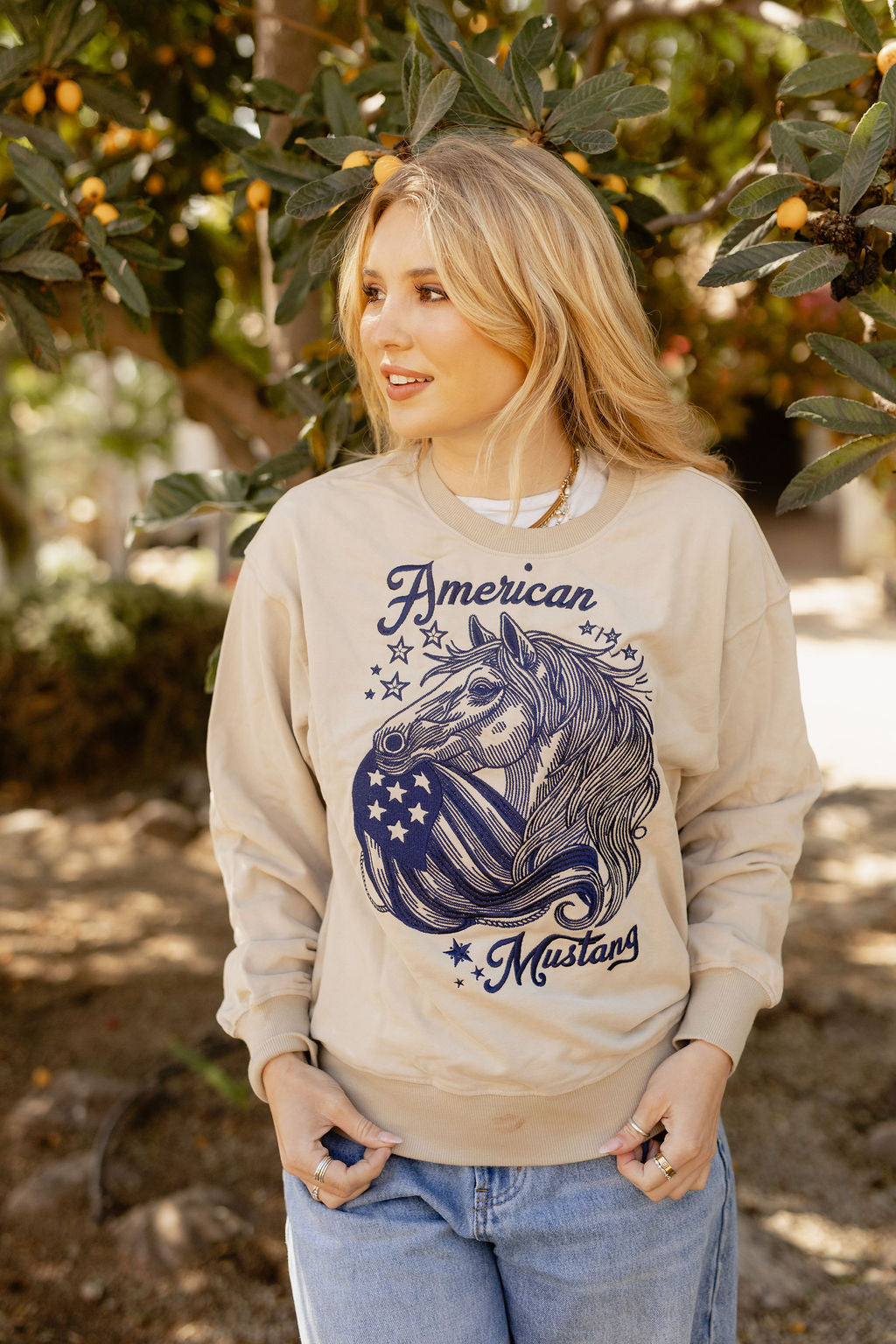 American Mustang Pullover