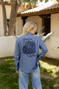 American Mustang Button Up