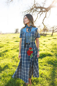 Sweet Blue Rodeo Skirt