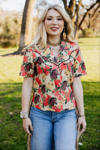 Blooming Bronc Blouse