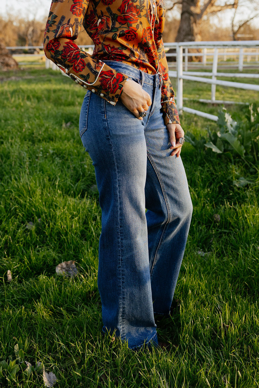 Rodeo Rose Cowboy Jeans
