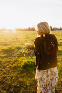 Nana's Rose Garden Sweater