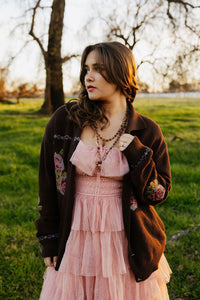 Nana's Rose Garden Sweater