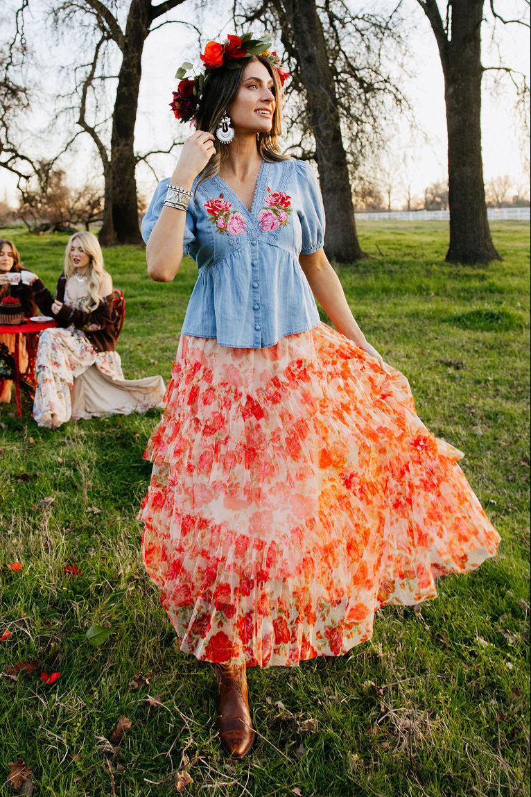 Blush Rose Blouse