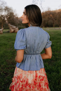 Blush Rose Blouse