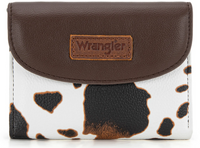 Wrangler Tri-Fold Wallet - Cow-Brown