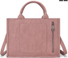 Trinity Ranch Floral Tooled Fringe Concealed Carry Tote/Crossbody - Pink